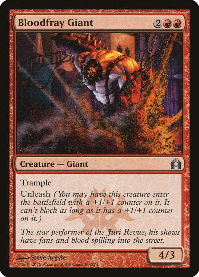 Bloodfray Giant [Return to Ravnica] | Red Riot Games CA