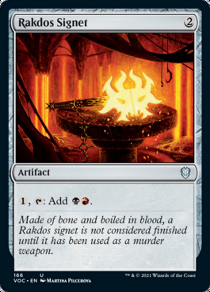 Rakdos Signet [Innistrad: Crimson Vow Commander] | Red Riot Games CA