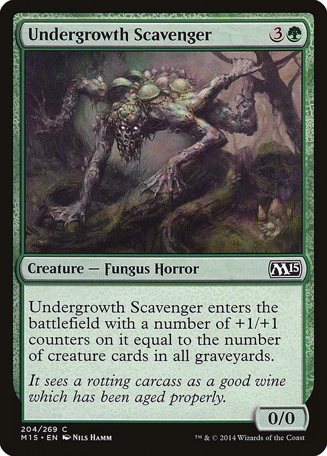 Undergrowth Scavenger [Magic 2015] | Red Riot Games CA