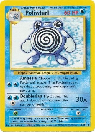 Poliwhirl (38/102) [Base Set Unlimited] | Red Riot Games CA