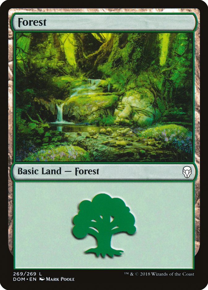 Forest (269) [Dominaria] | Red Riot Games CA