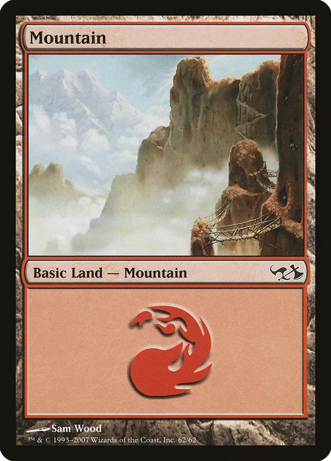 Mountain (62) [Duel Decks: Elves vs. Goblins] | Red Riot Games CA