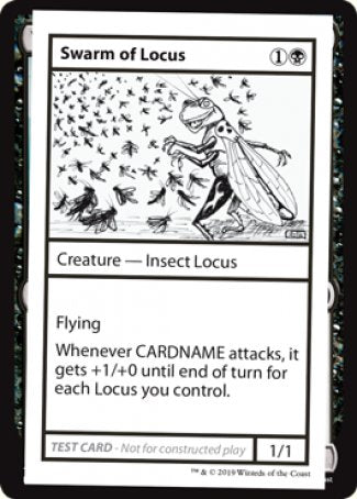 Swarm of Locus (2021 Edition) [Mystery Booster Playtest Cards] | Red Riot Games CA
