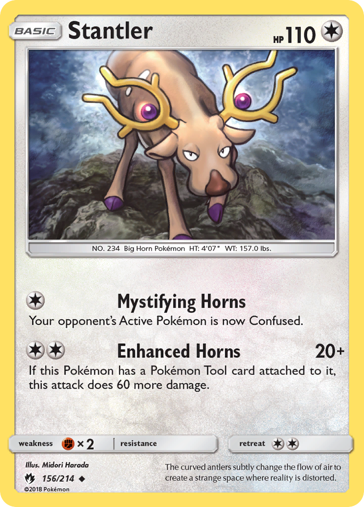 Stantler (156/214) [Sun & Moon: Lost Thunder] | Red Riot Games CA