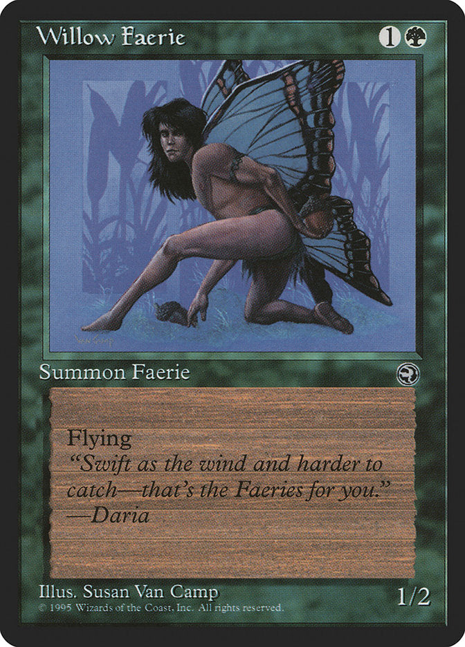 Willow Faerie (Daria Flavor Text) [Homelands] | Red Riot Games CA