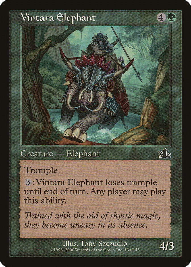 Vintara Elephant [Prophecy] | Red Riot Games CA
