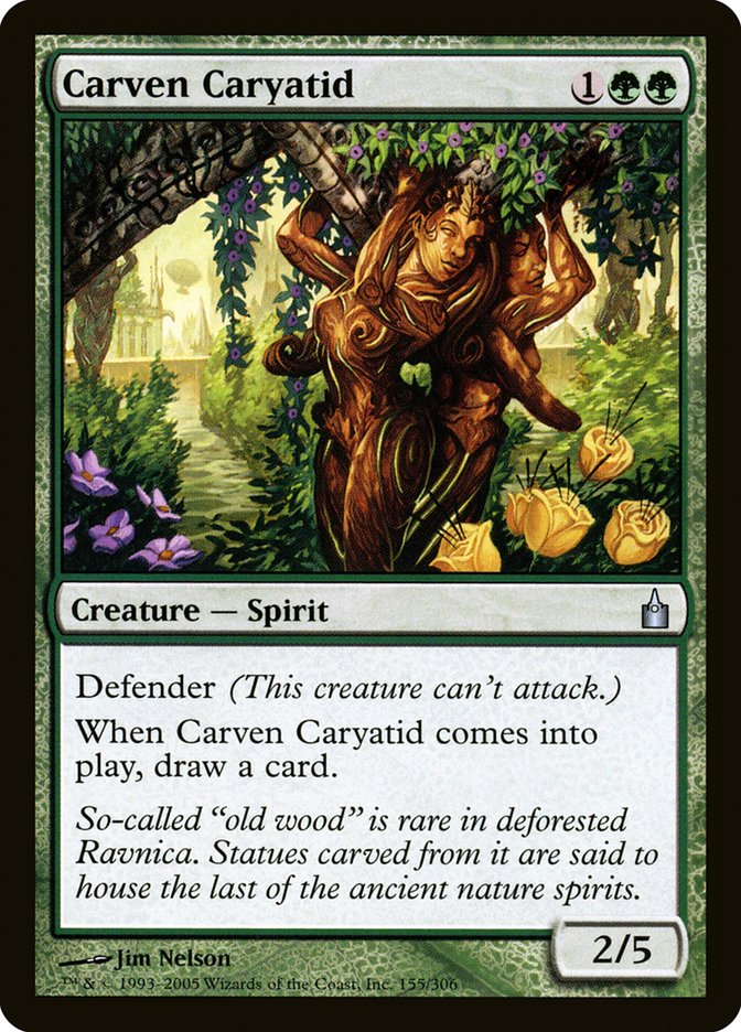 Carven Caryatid [Ravnica: City of Guilds] | Red Riot Games CA