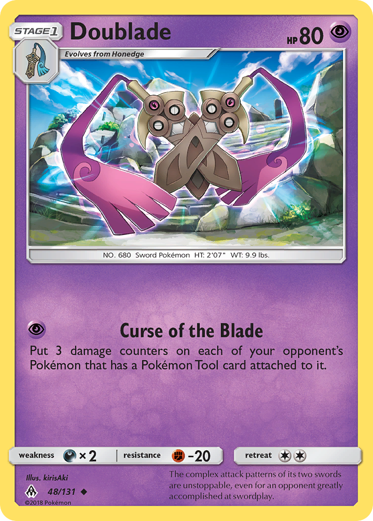 Doublade (48/131) [Sun & Moon: Forbidden Light] | Red Riot Games CA