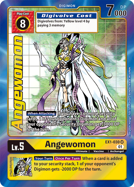 Angewomon [EX1-030] (Alternate Art) [Classic Collection] | Red Riot Games CA