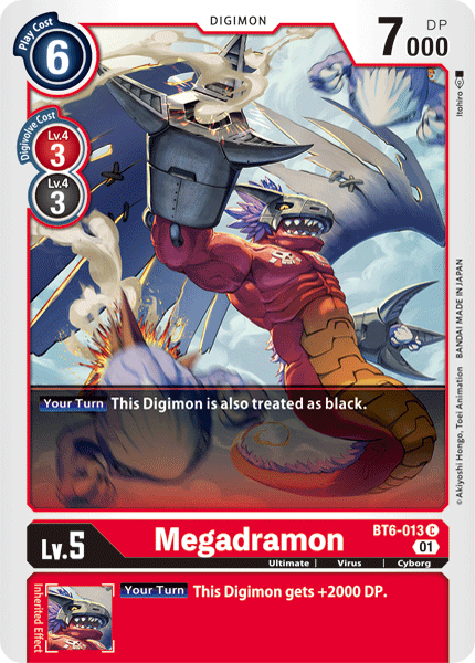 Megadramon [BT6-013] [Double Diamond] | Red Riot Games CA