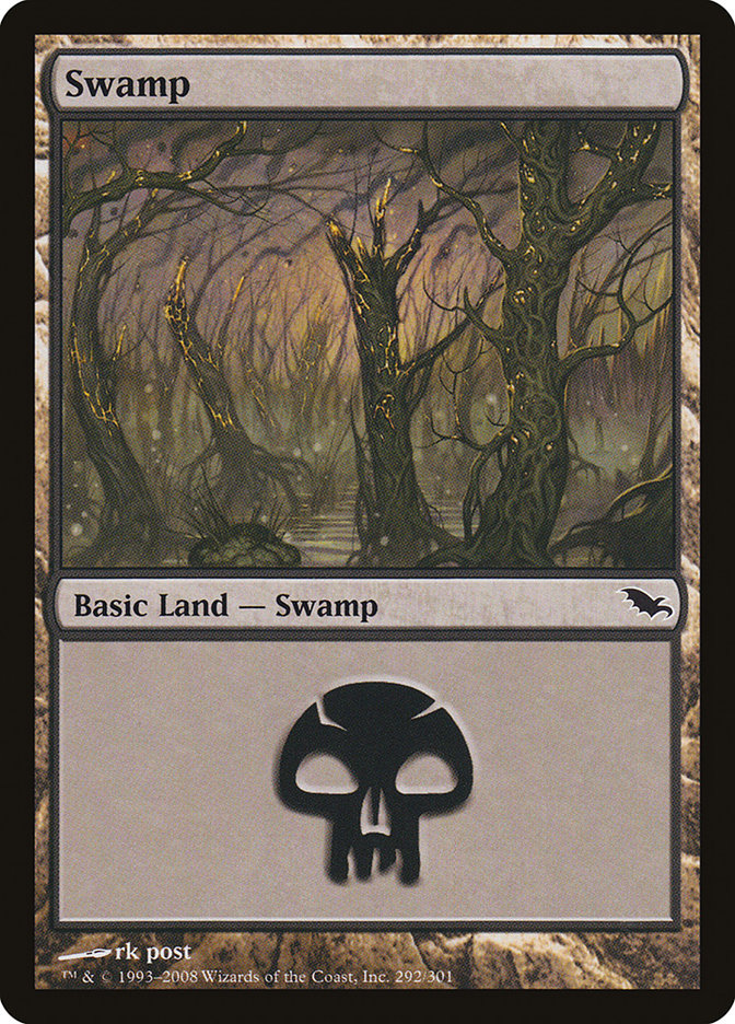 Swamp (292) [Shadowmoor] | Red Riot Games CA