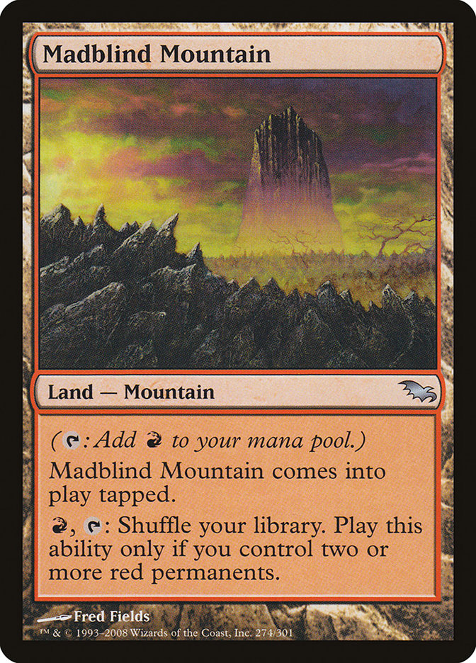Madblind Mountain [Shadowmoor] | Red Riot Games CA