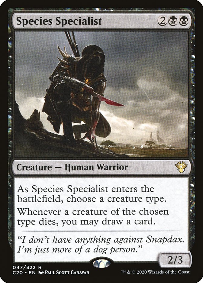 Species Specialist [Commander 2020] | Red Riot Games CA