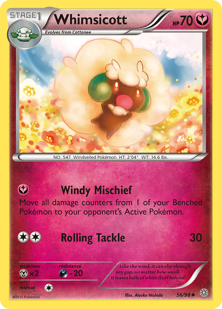 Whimsicott (56/98) [XY: Ancient Origins] | Red Riot Games CA