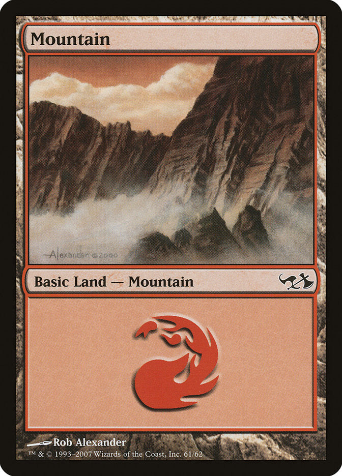Mountain (61) [Duel Decks: Elves vs. Goblins] | Red Riot Games CA