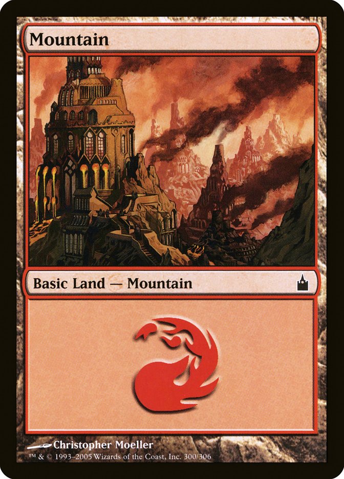 Mountain (300) [Ravnica: City of Guilds] | Red Riot Games CA