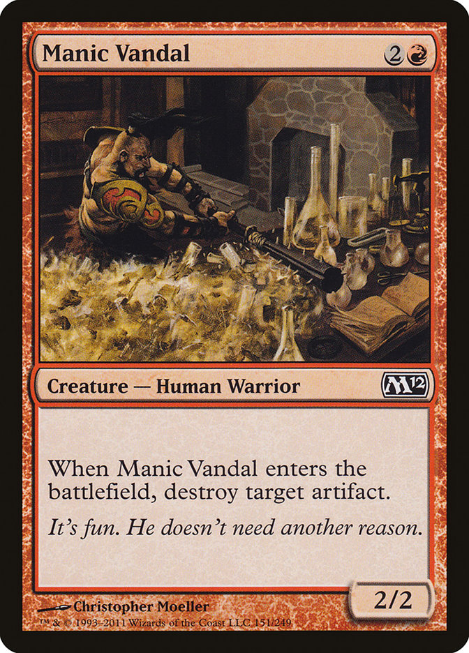 Manic Vandal [Magic 2012] | Red Riot Games CA