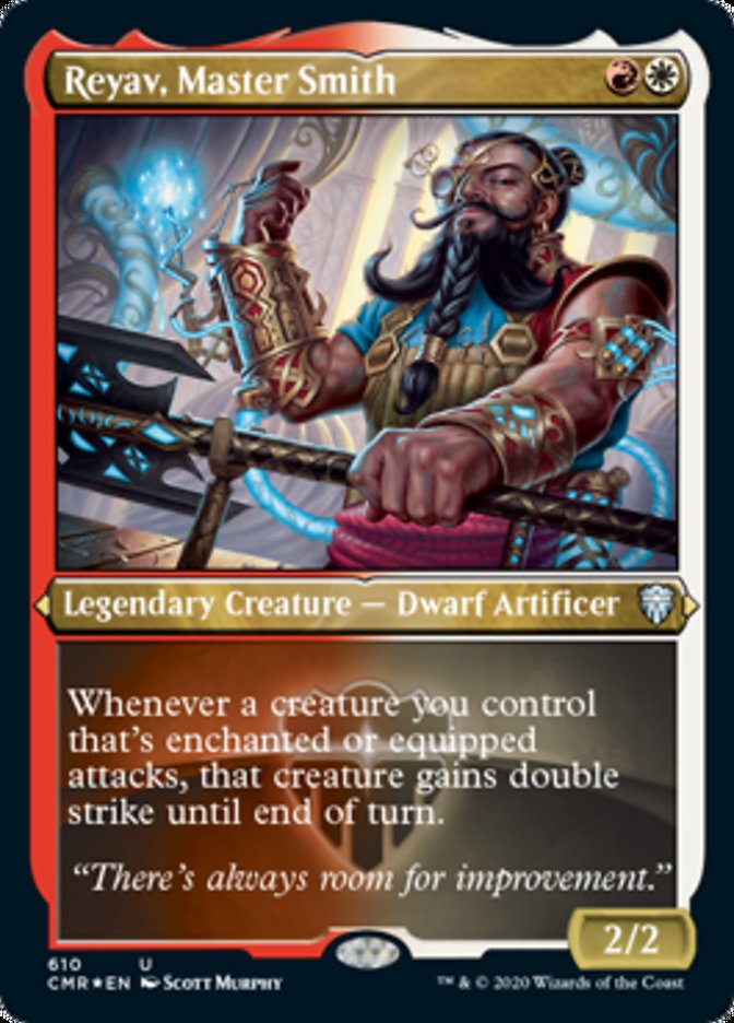 Reyav, Master Smith (Etched) [Commander Legends]