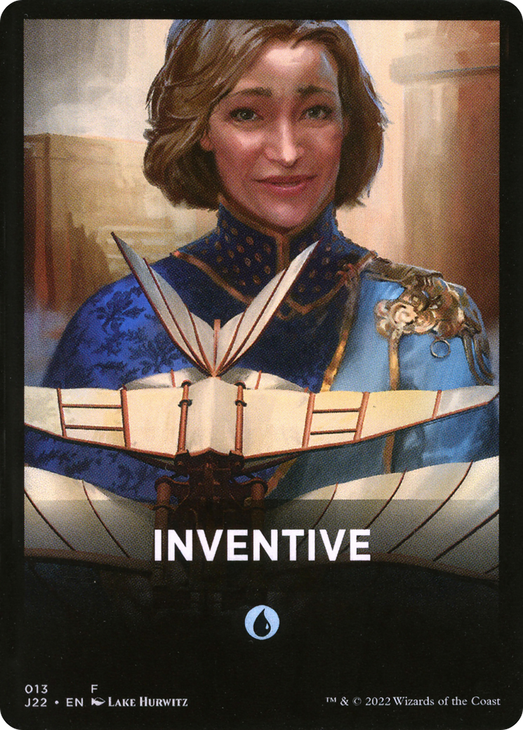 Inventive Theme Card [Jumpstart 2022 Front Cards] | Red Riot Games CA