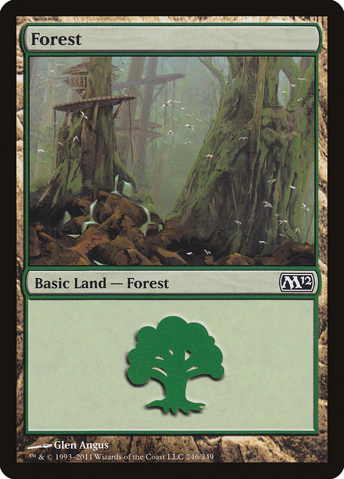 Forest (246) [Magic 2012] | Red Riot Games CA