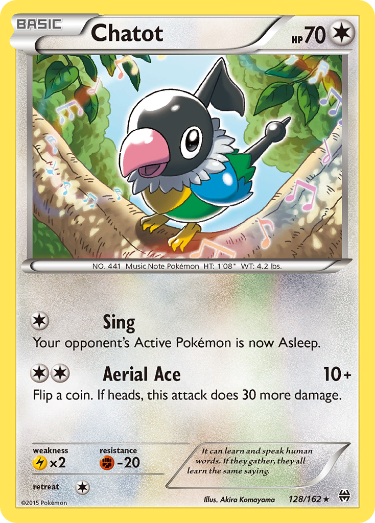 Chatot (128/162) [XY: BREAKthrough] | Red Riot Games CA