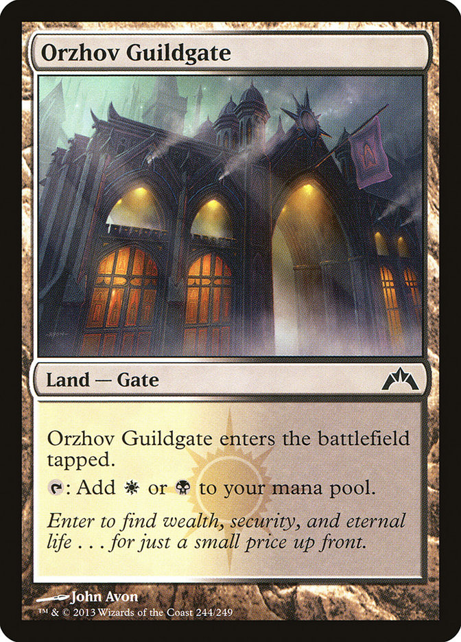 Orzhov Guildgate [Gatecrash] | Red Riot Games CA