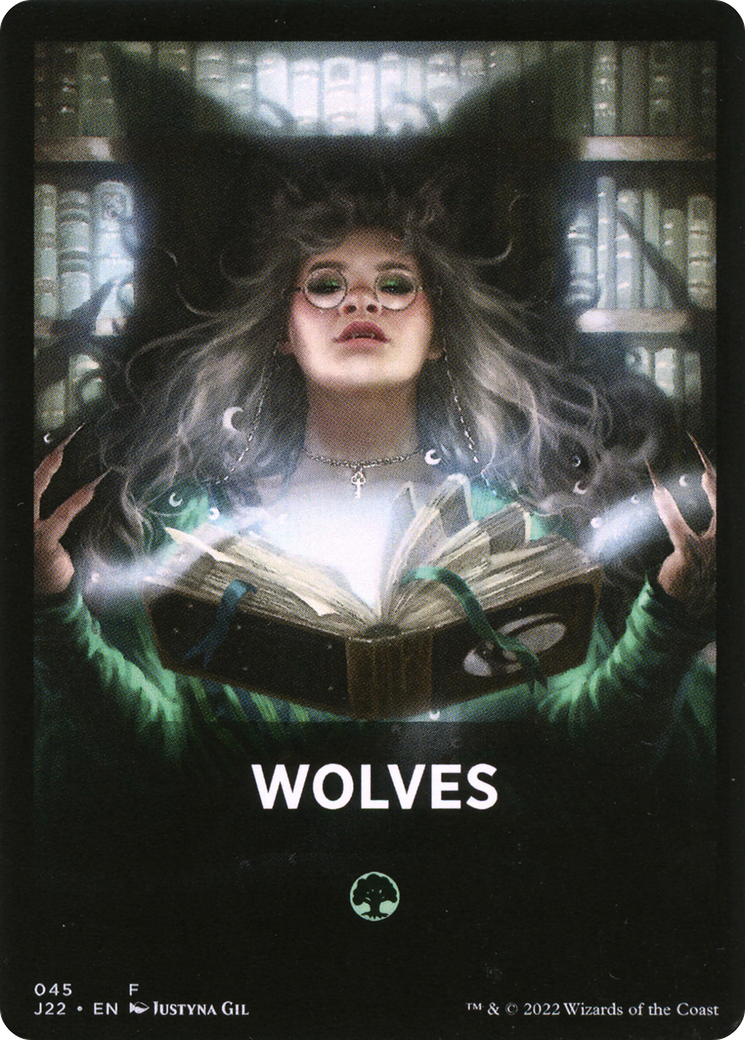 Wolves Theme Card [Jumpstart 2022 Front Cards] | Red Riot Games CA