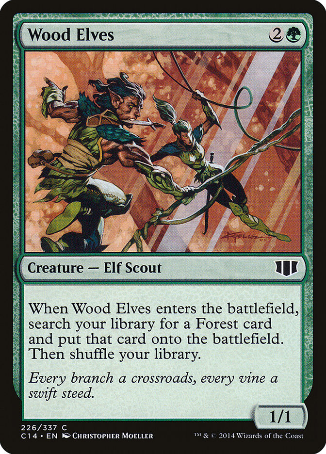 Wood Elves [Commander 2014] | Red Riot Games CA