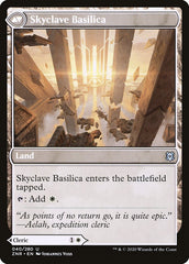 Skyclave Cleric // Skyclave Basilica [Zendikar Rising] | Red Riot Games CA