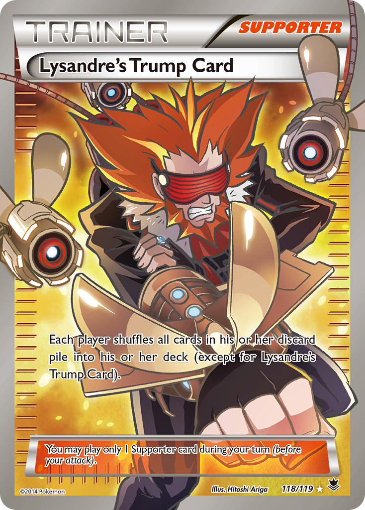 Lysandre's Trump Card (118/119) [XY: Phantom Forces] | Red Riot Games CA
