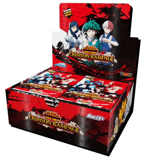 Crimson Rampage - Booster Box (1st Edition) | Red Riot Games CA