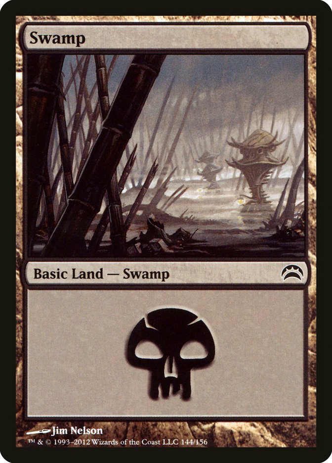 Swamp (144) [Planechase 2012] | Red Riot Games CA