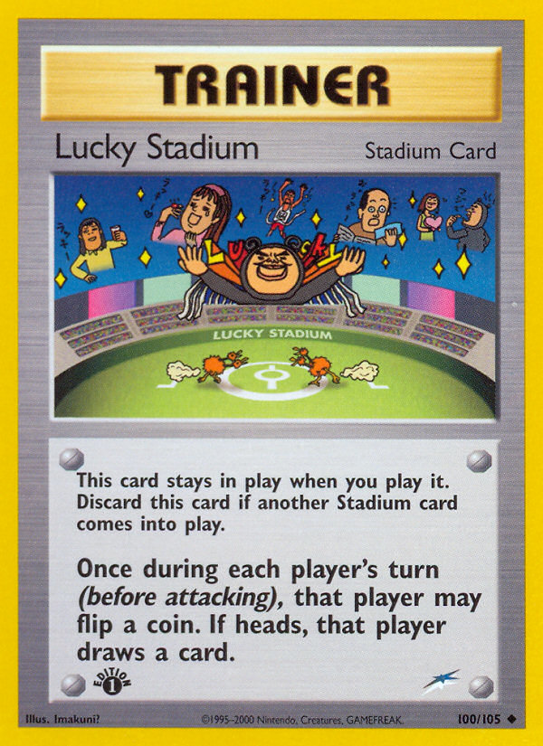 Lucky Stadium (100/105) [Neo Destiny 1st Edition] | Red Riot Games CA
