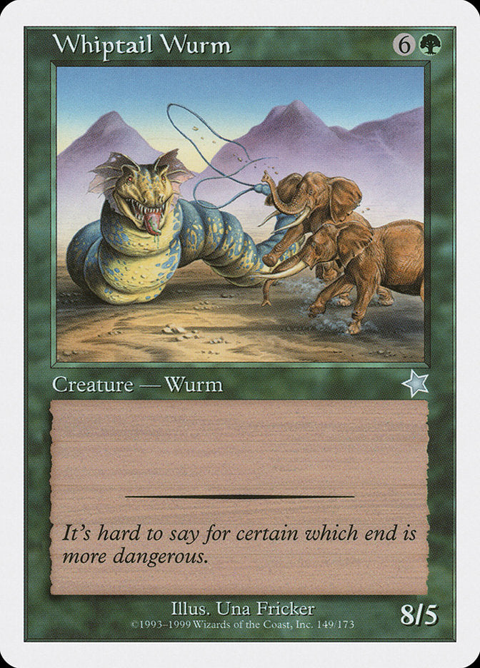 Whiptail Wurm [Starter 1999] | Red Riot Games CA