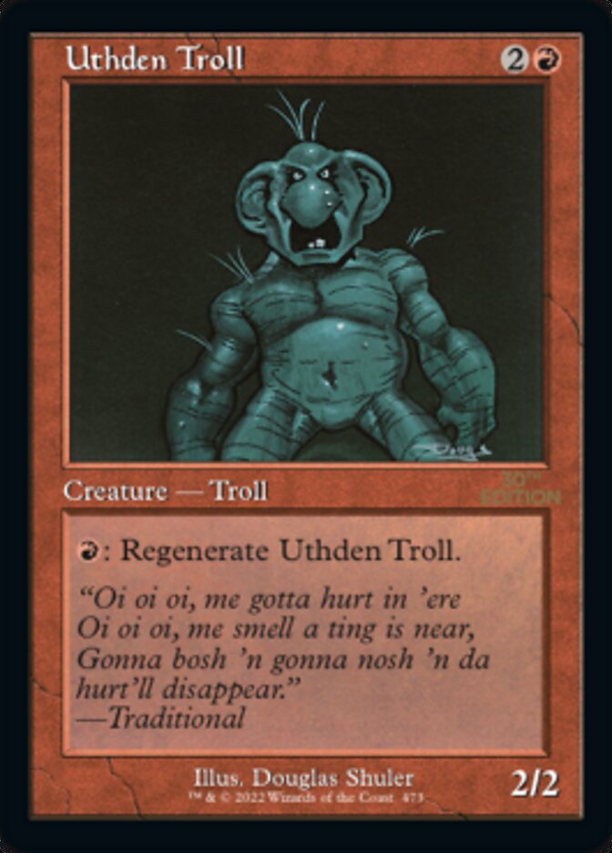Uthden Troll (Retro) [30th Anniversary Edition] | Red Riot Games CA
