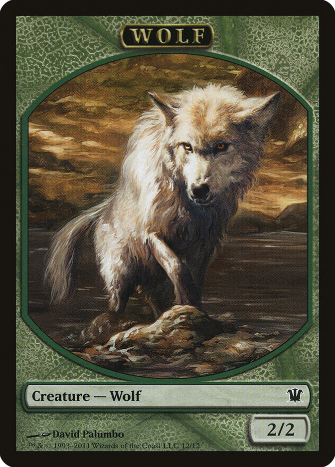 Wolf Token [Judge Gift Cards 2011] | Red Riot Games CA
