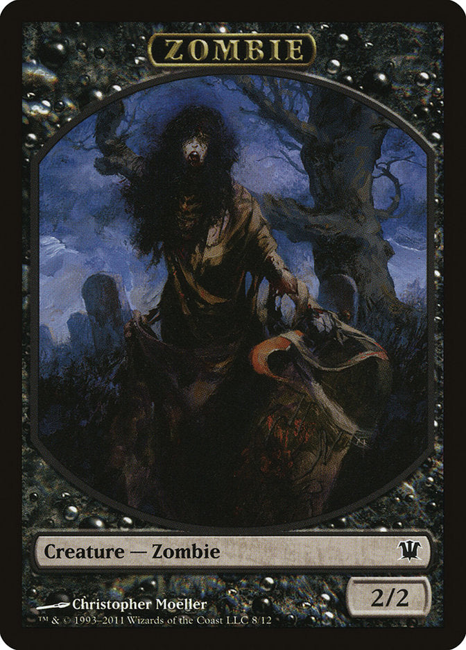 Zombie Token (8/12) [Innistrad Tokens] | Red Riot Games CA
