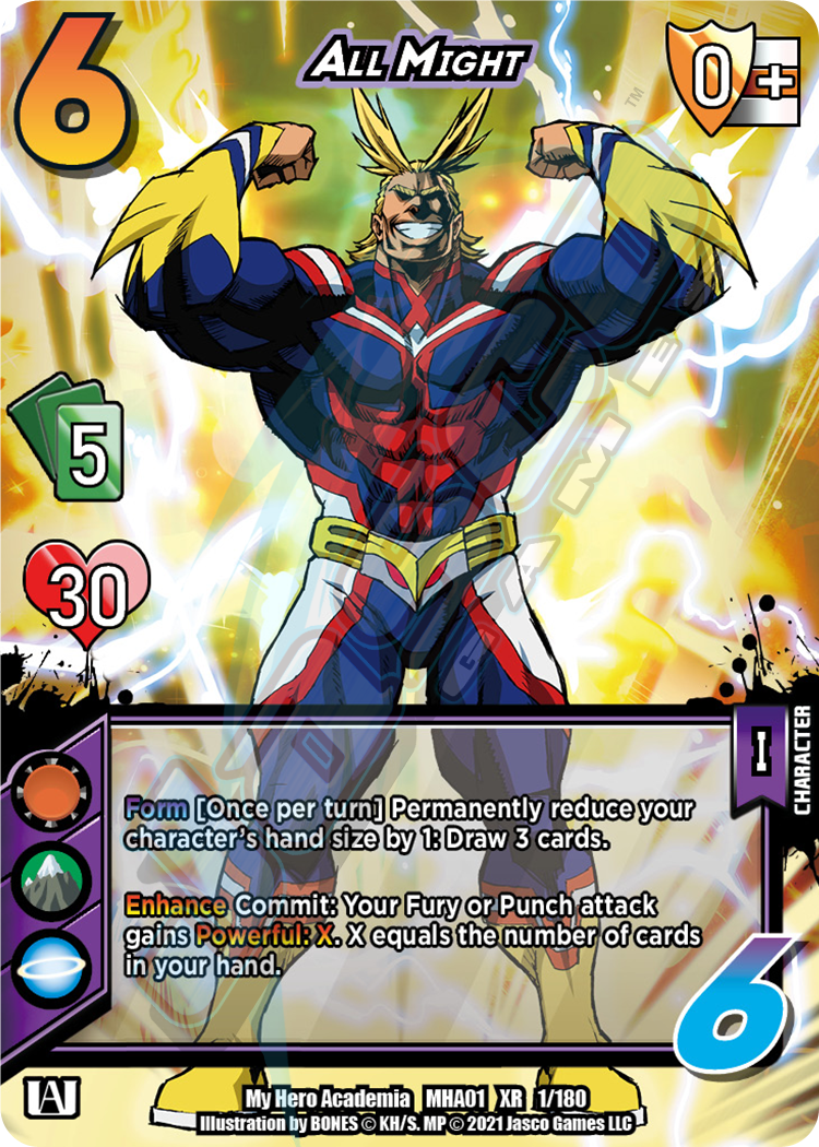 All Might [Series 1 XR Unlimited] | Red Riot Games CA