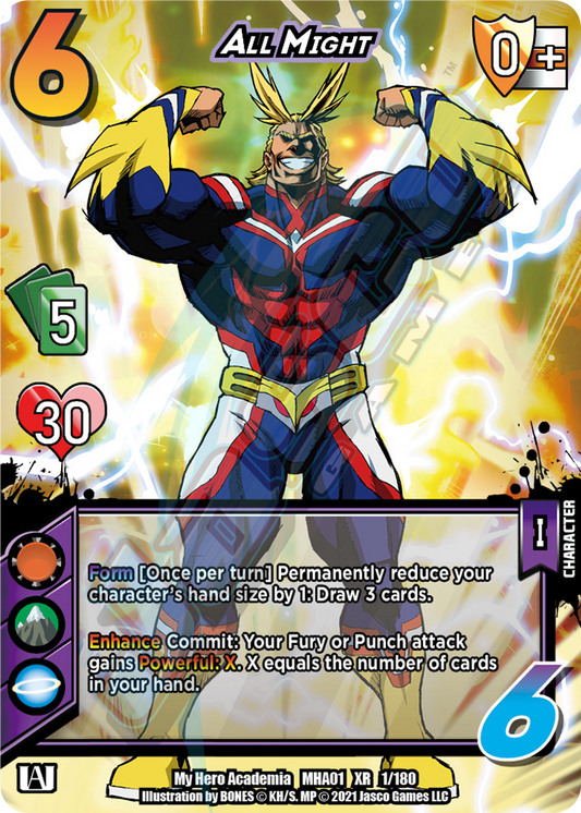 All Might (XR) (Unlimited) [Series 1]