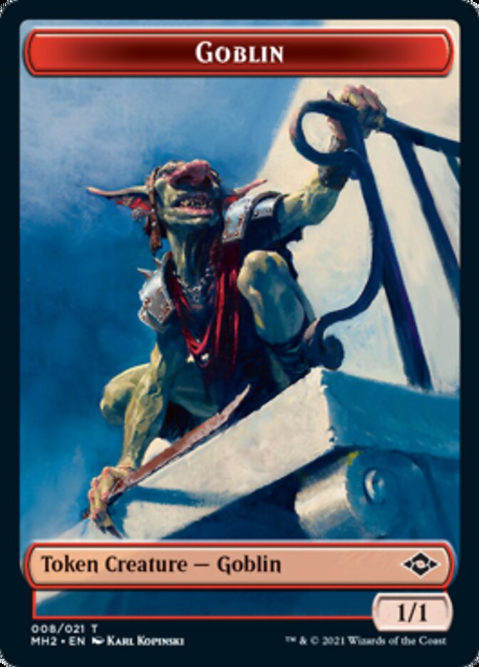 Food (18) // Goblin Double-Sided Token [Modern Horizons 2 Tokens] | Red Riot Games CA