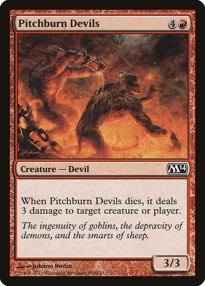 Pitchburn Devils [Magic 2014] | Red Riot Games CA