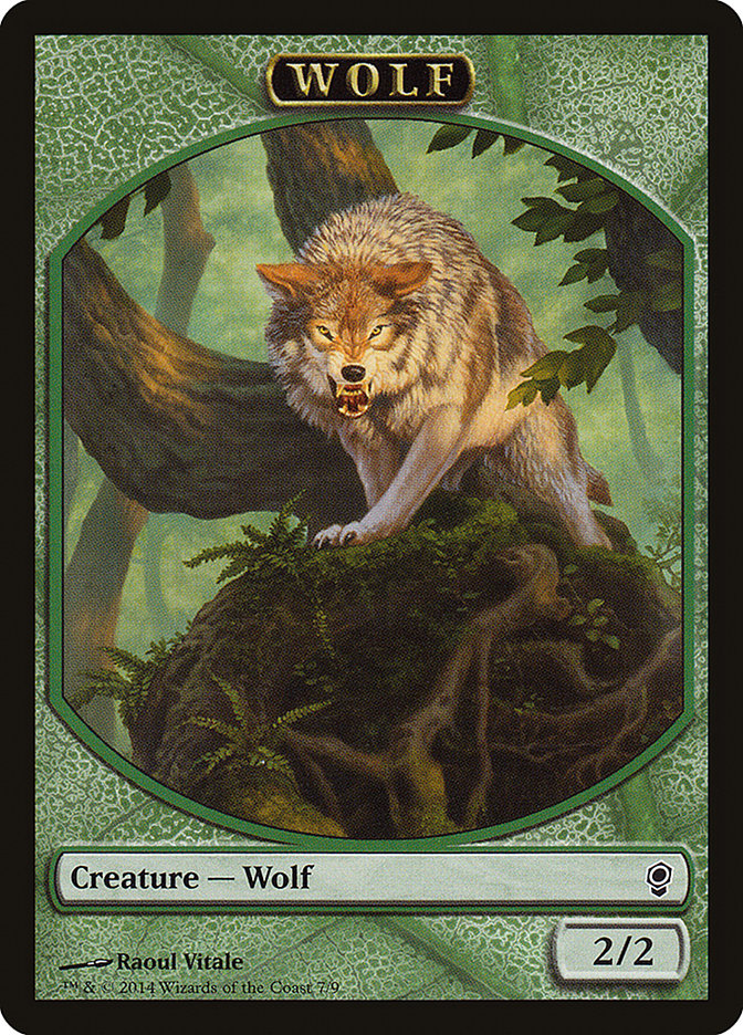 Wolf Token [Conspiracy Tokens] | Red Riot Games CA