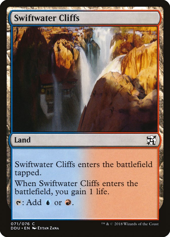 Swiftwater Cliffs [Duel Decks: Elves vs. Inventors] | Red Riot Games CA