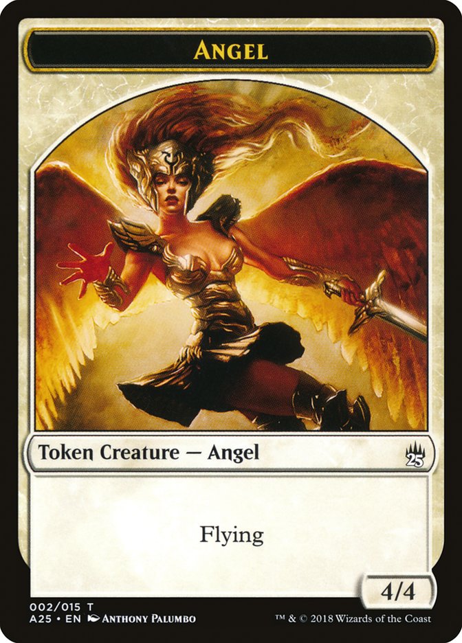 Angel Token [Masters 25 Tokens] | Red Riot Games CA