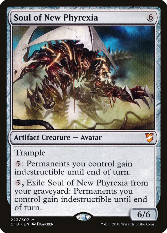 Soul of New Phyrexia [Commander 2018] | Red Riot Games CA