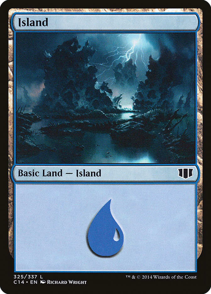 Island (325) [Commander 2014] | Red Riot Games CA