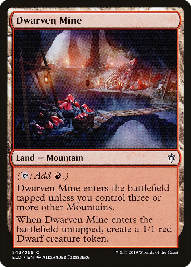 Dwarven Mine [Throne of Eldraine] | Red Riot Games CA