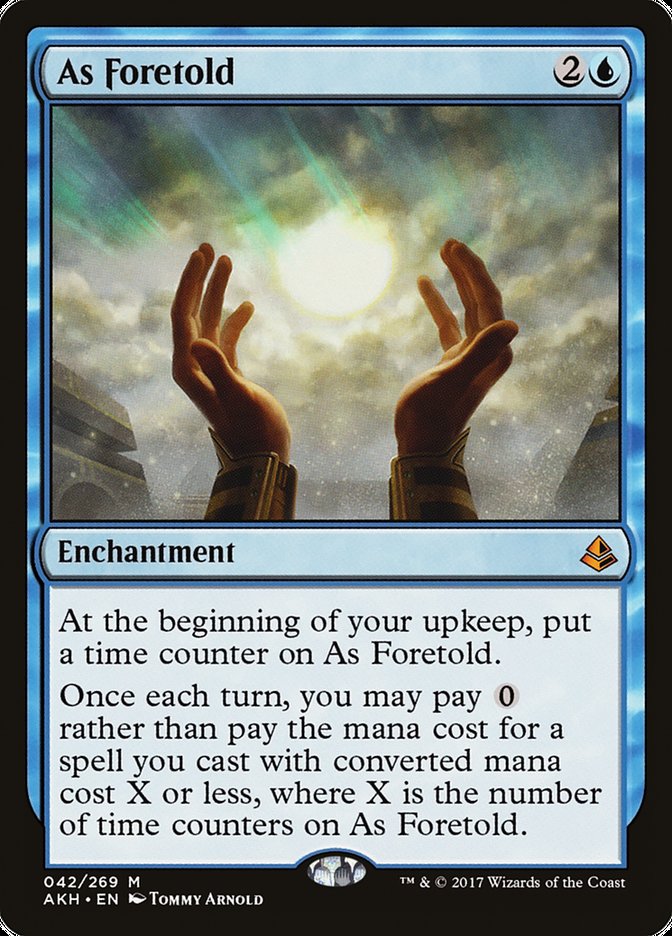 As Foretold [Amonkhet] | Red Riot Games CA