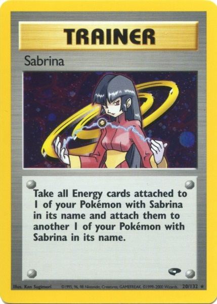 Sabrina (20/132) [Gym Challenge Unlimited] | Red Riot Games CA
