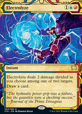 Electrolyze (Foil Etched) [Strixhaven: School of Mages Mystical Archive] | Red Riot Games CA